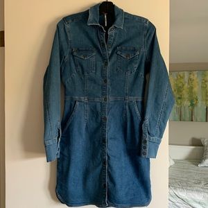 Free People denim dress
